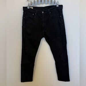 Levi's 512 Dark Denim Jeans with Tan Label